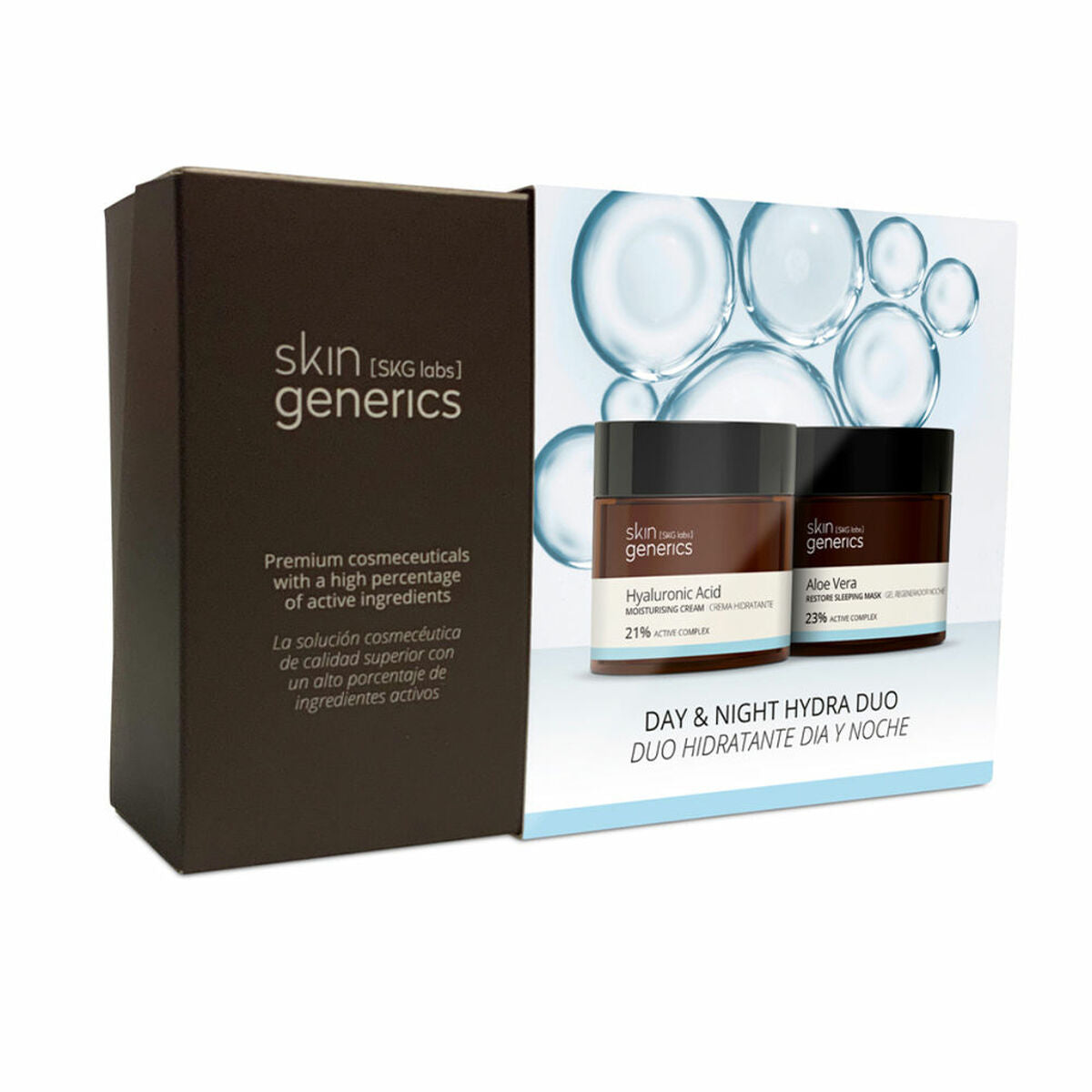 Unisex-Kosmetik-Set Skin Generics Hidratante Día Y Noche 2 Stücke - AWK Flagship