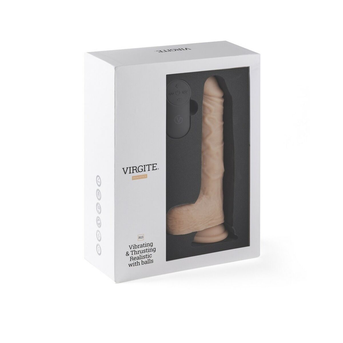 Natürlicher Vibrator Virgite 20 cm - AWK Flagship