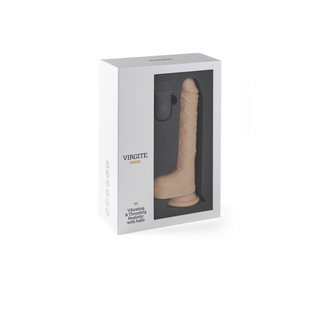 Natürlicher Vibrator Virgite 23 cm - AWK Flagship