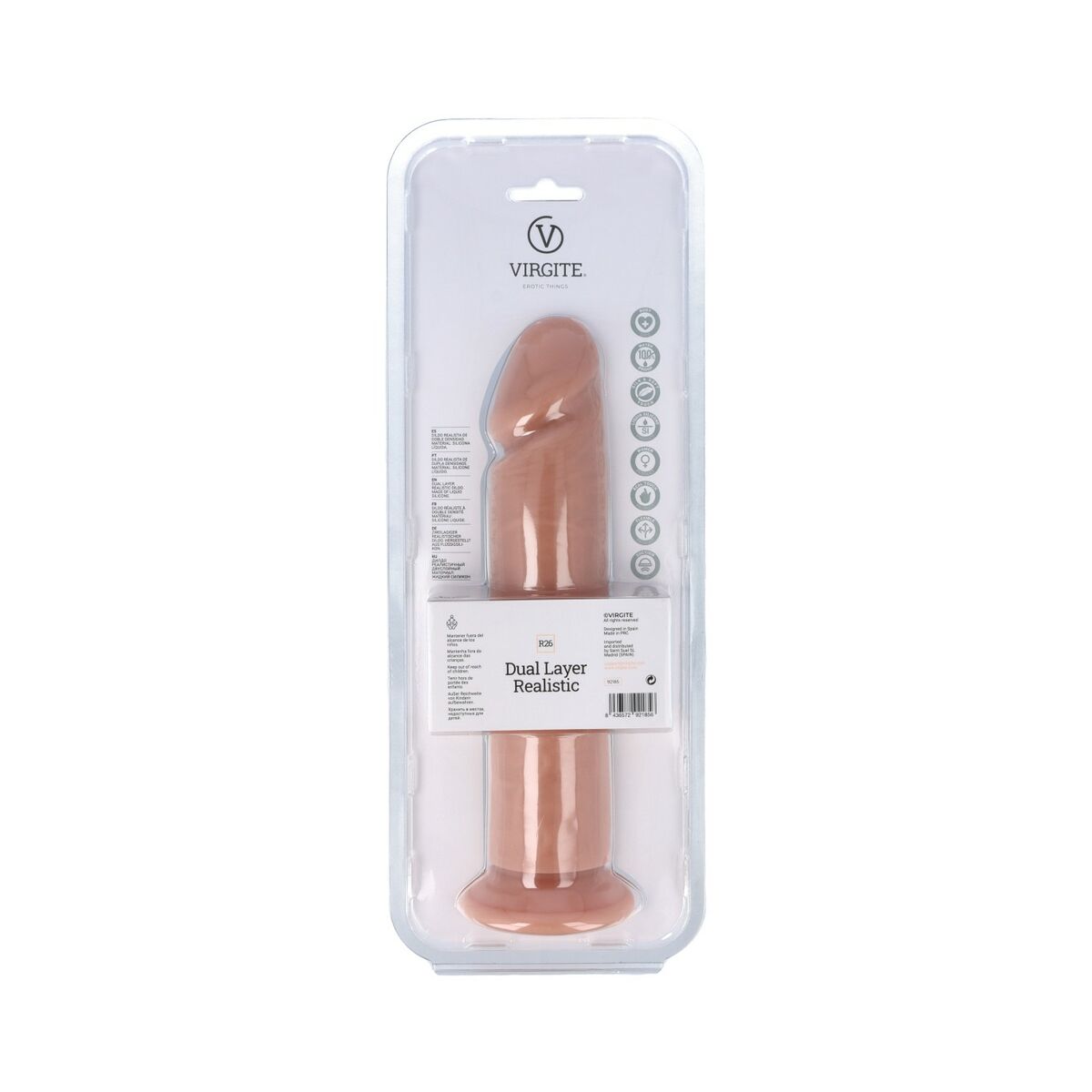 Natürliches Dildo Virgite 26 cm - AWK Flagship