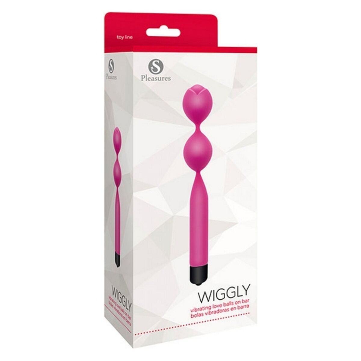 Kugelvibrator S Pleasures Rosa - AWK Flagship