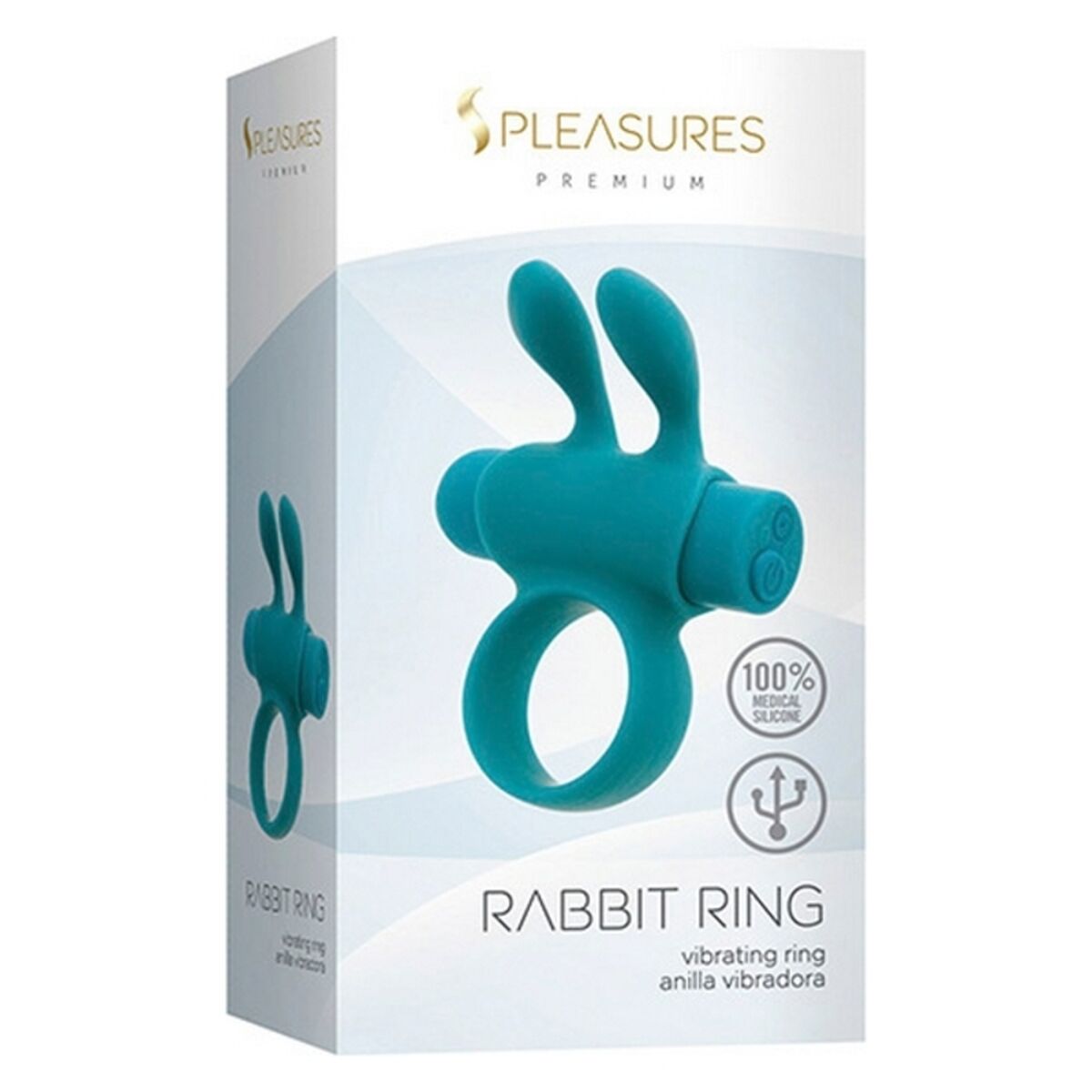 Penisringe S Pleasures 7326513 türkis - AWK Flagship