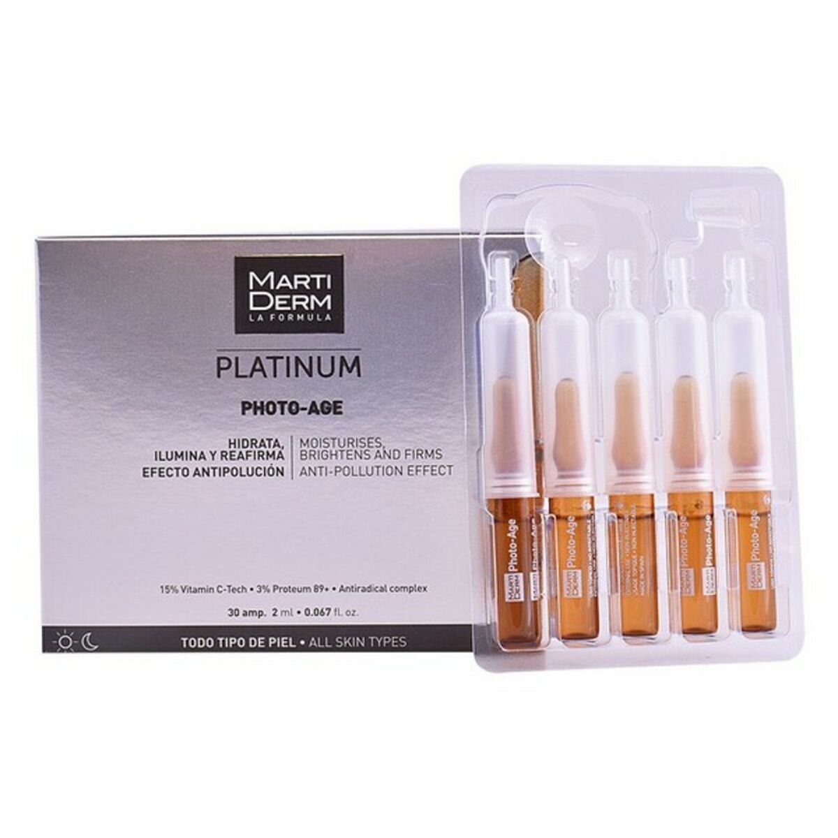 Ampullen Platinum Photo Age Martiderm (2 ml) - AWK Flagship