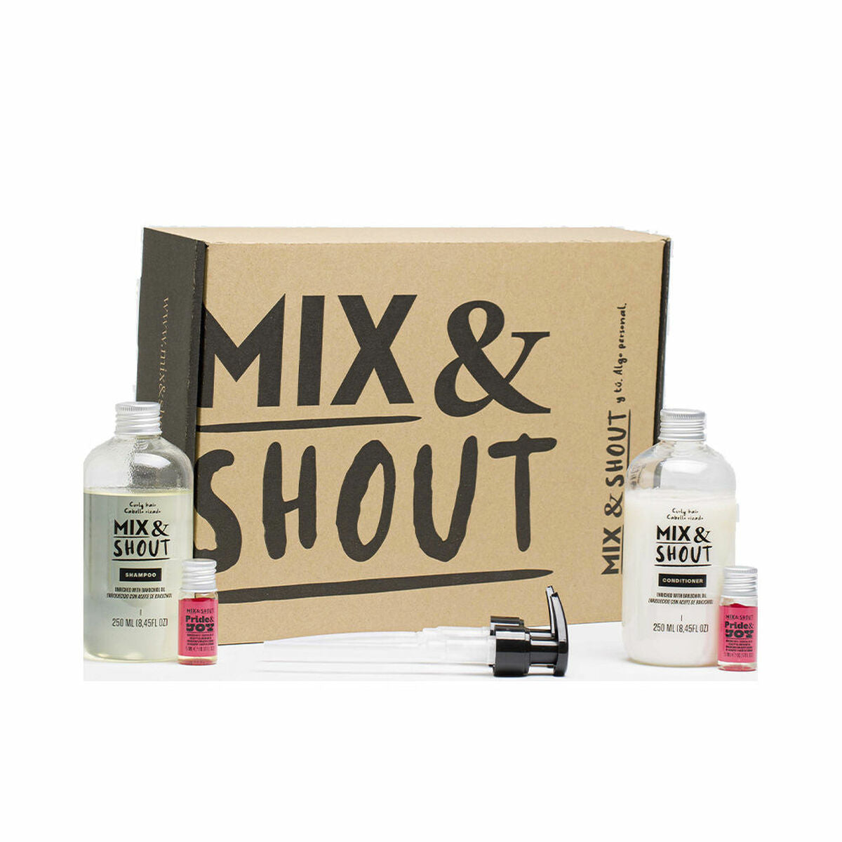 Shampoo Mix & Shout Rutina Rizado Equilibrante Lote 4 Stücke Gelocktes Haar - AWK Flagship