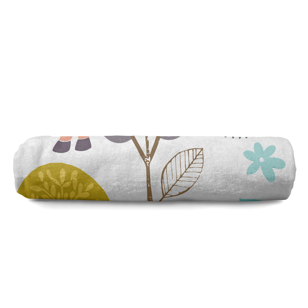 Badetuch HappyFriday Moshi Moshi Woodland Bunt 70 x 150 cm - AWK Flagship