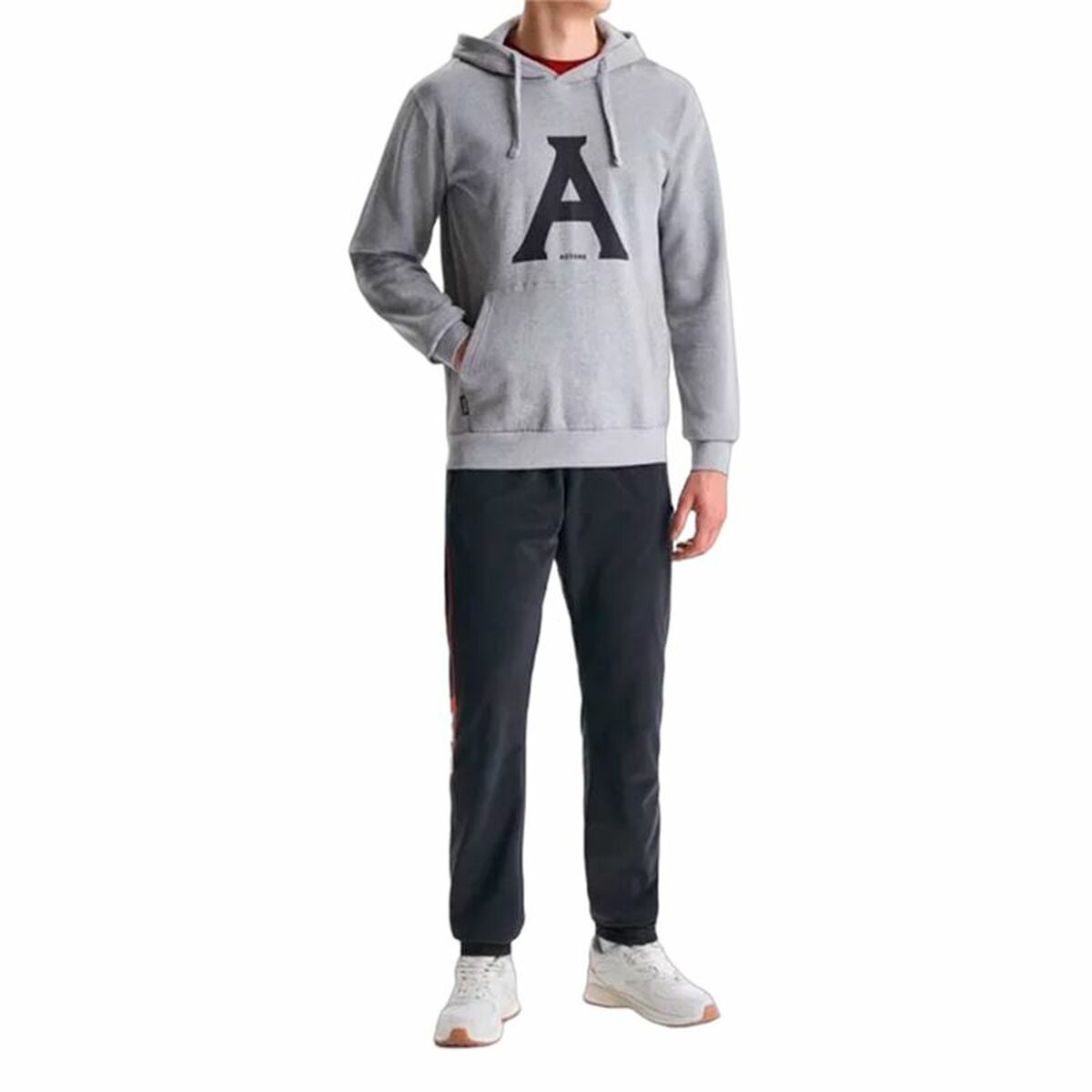 Herren Sweater mit Kapuze Astore Socaci Hellgrau - AWK Flagship