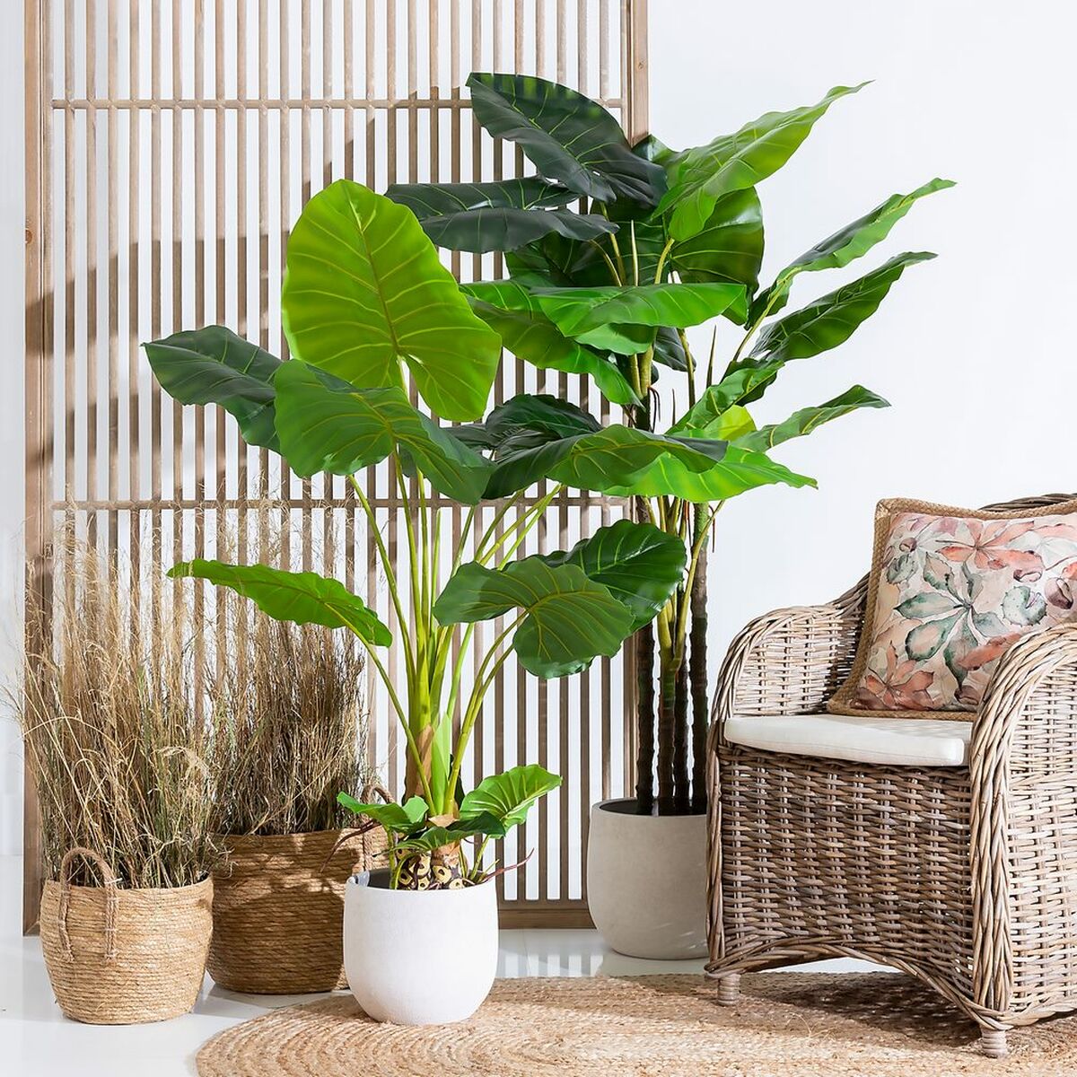 Dekorationspflanze 80 x 90 x 140 cm grün Philodendron - AWK Flagship