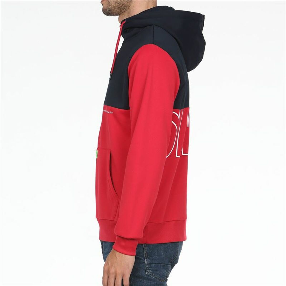 Herren Sweater mit Kapuze John Smith Siena Rot - AWK Flagship