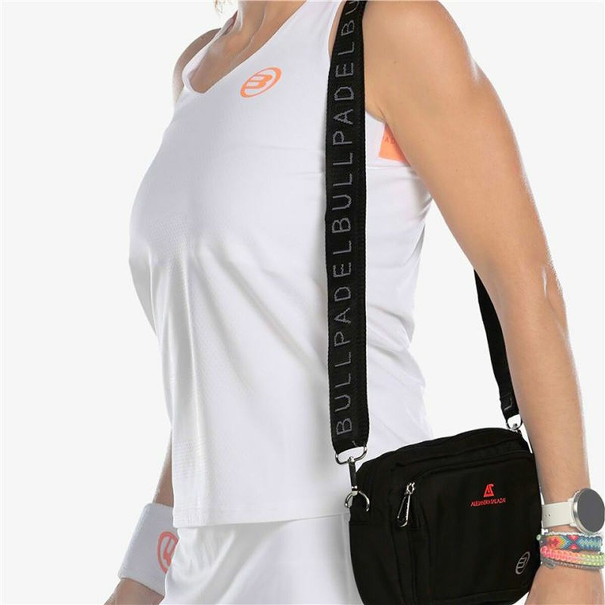 Tanktop Frau Bullpadel Acoda Weiß - AWK Flagship