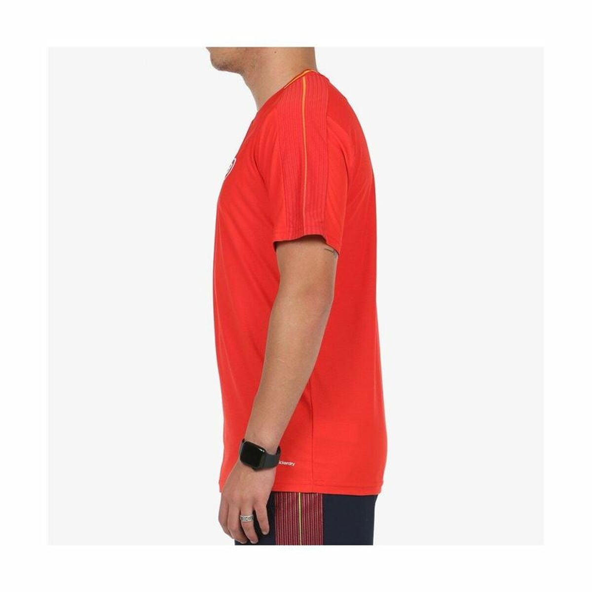 Herren Kurzarm-T-Shirt Bullpadel Exudo  Rot - AWK Flagship