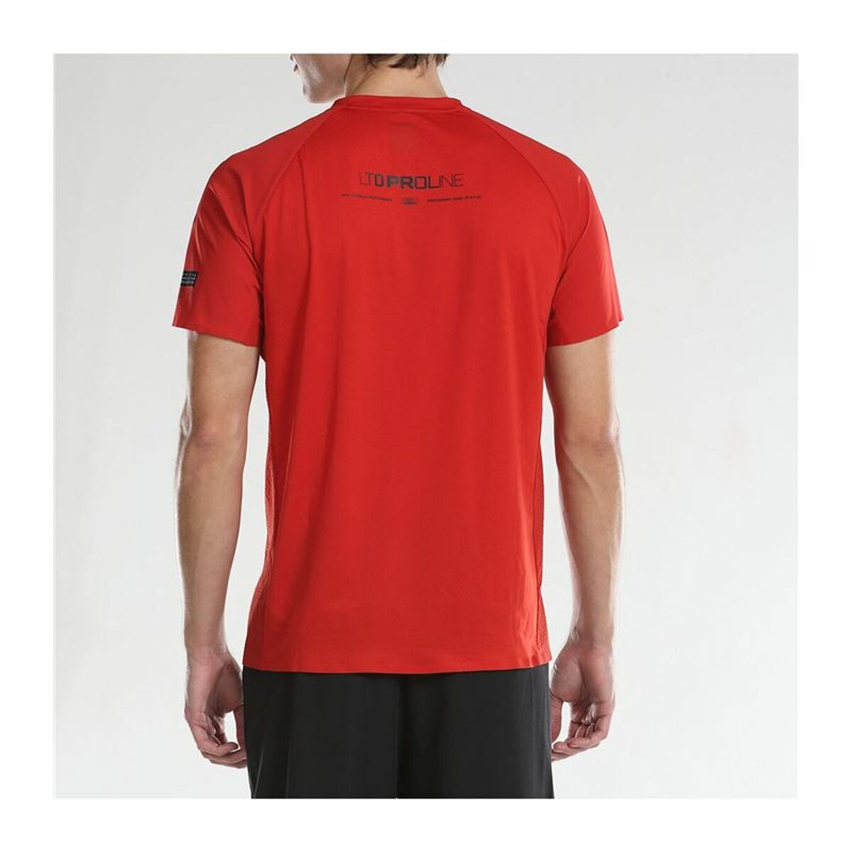 Herren Kurzarm-T-Shirt Bullpadel Odeon Tl Rot - AWK Flagship