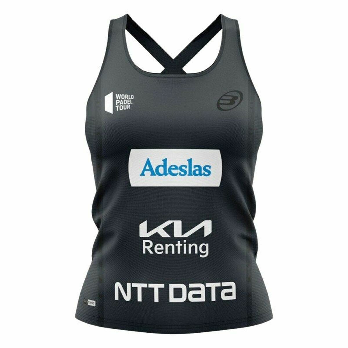 Ärmelloses Damen-T-Shirt Bullpadel Orlas Alejandra Salazar Paddel Schwarz - AWK Flagship