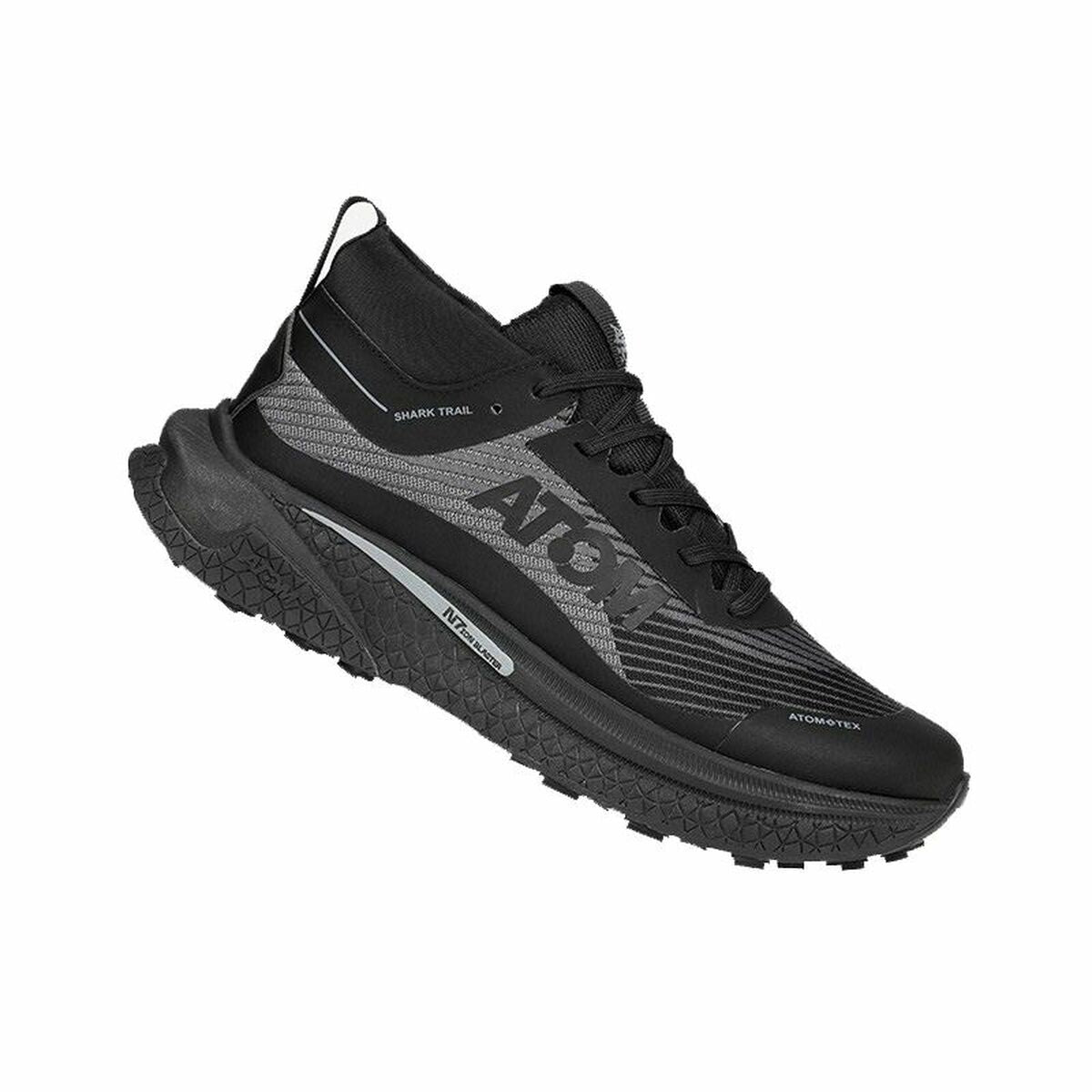 Herren-Sportschuhe Atom AT138 Shark Trail Blast-Tex Schwarz - AWK Flagship