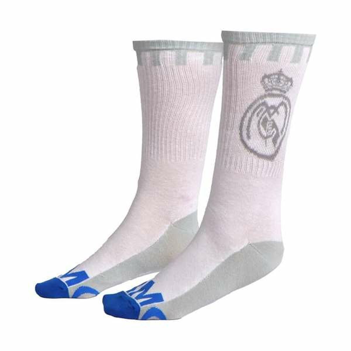 Real Madrid Socken – Weiß, Größe 38–45 – Produktansicht 2