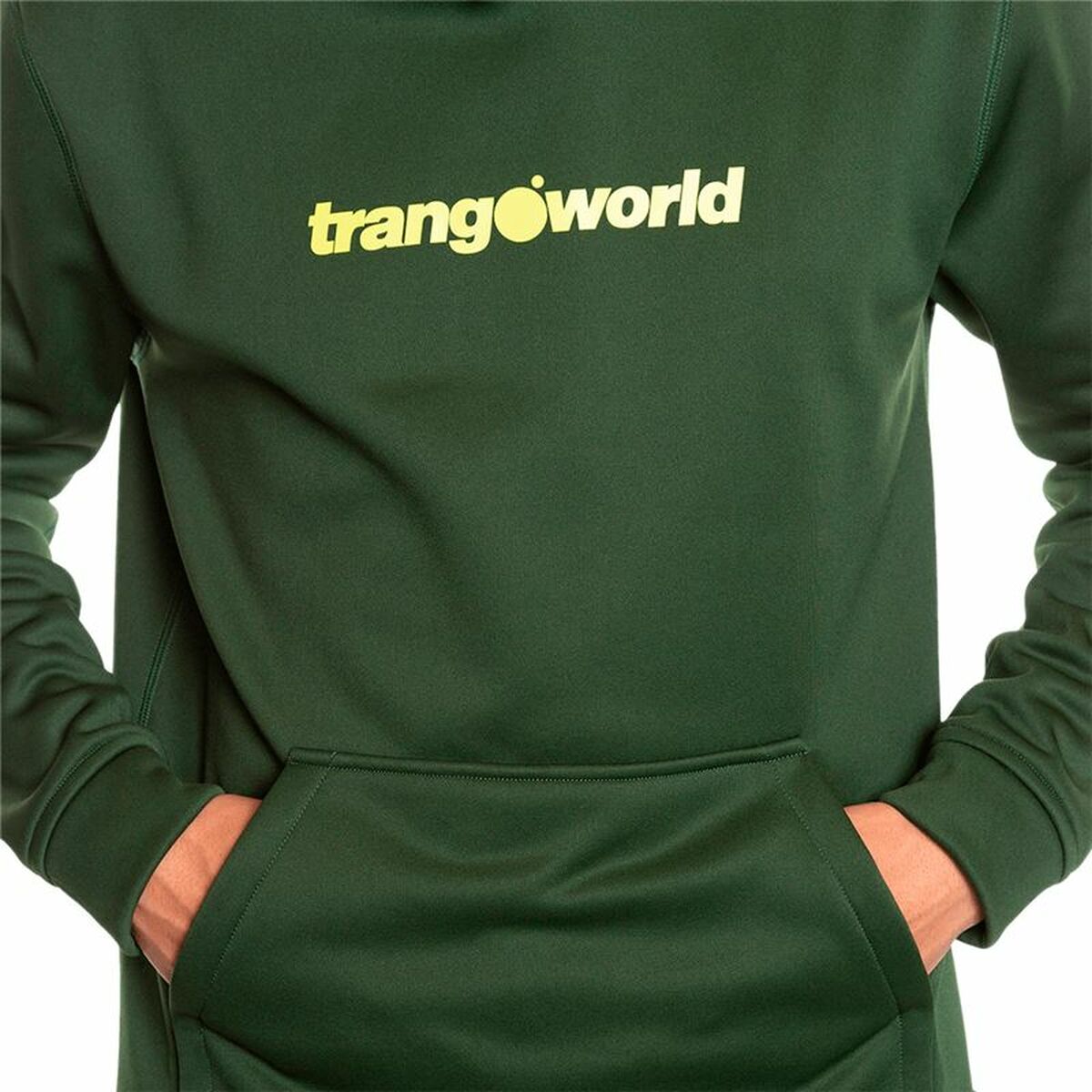 Herren Sweater mit Kapuze Trangoworld Login grün - AWK Flagship