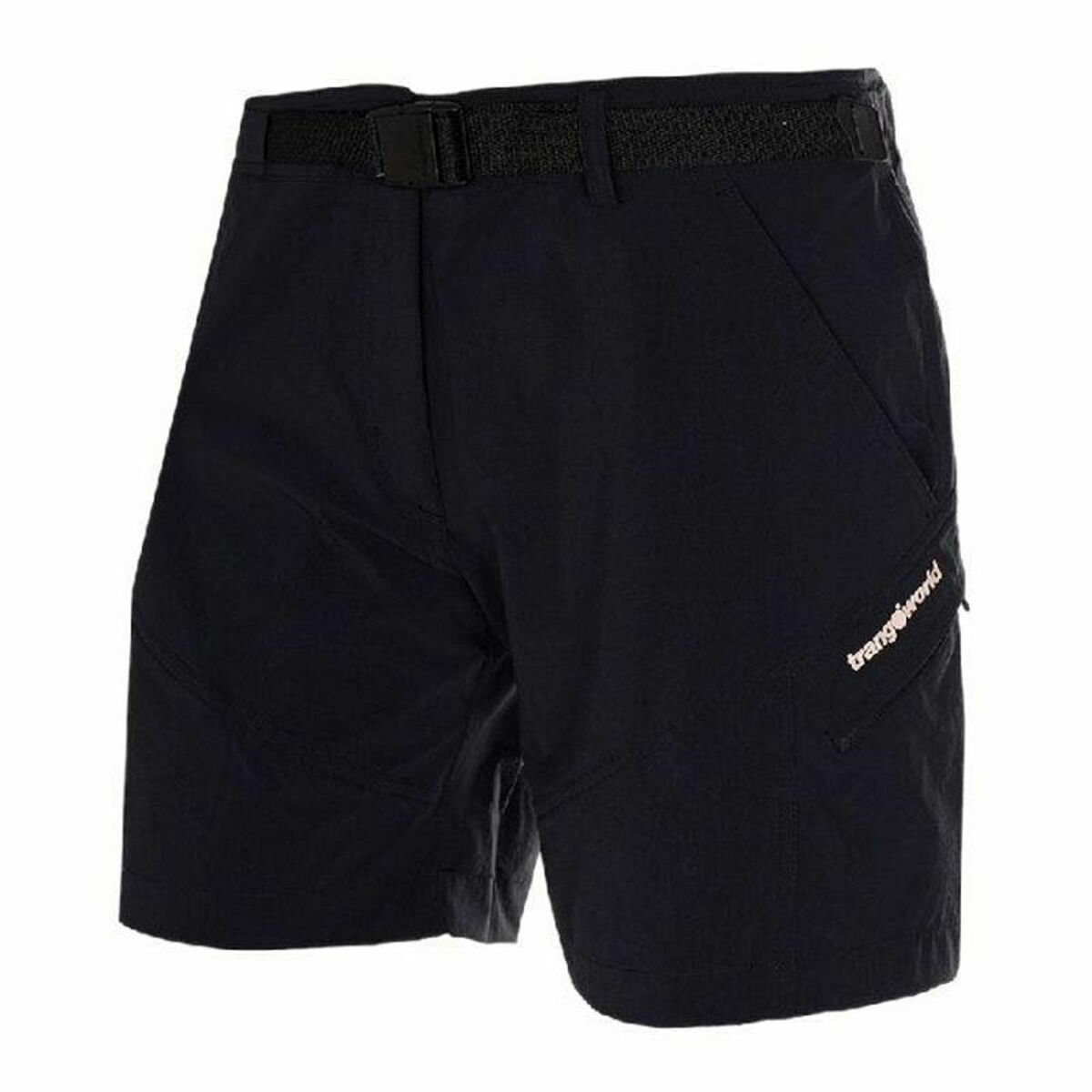 Damen-Sportshorts Trangoworld Yittu Schwarz - AWK Flagship