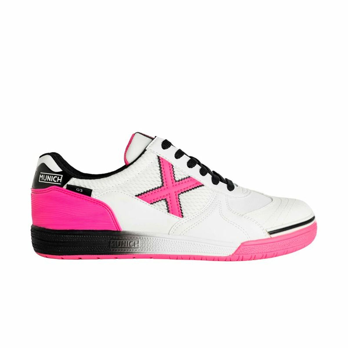 Hallenfußballschuhe für Erwachsene Munich G-3 Indoor 382 Herren Pink - AWK Flagship