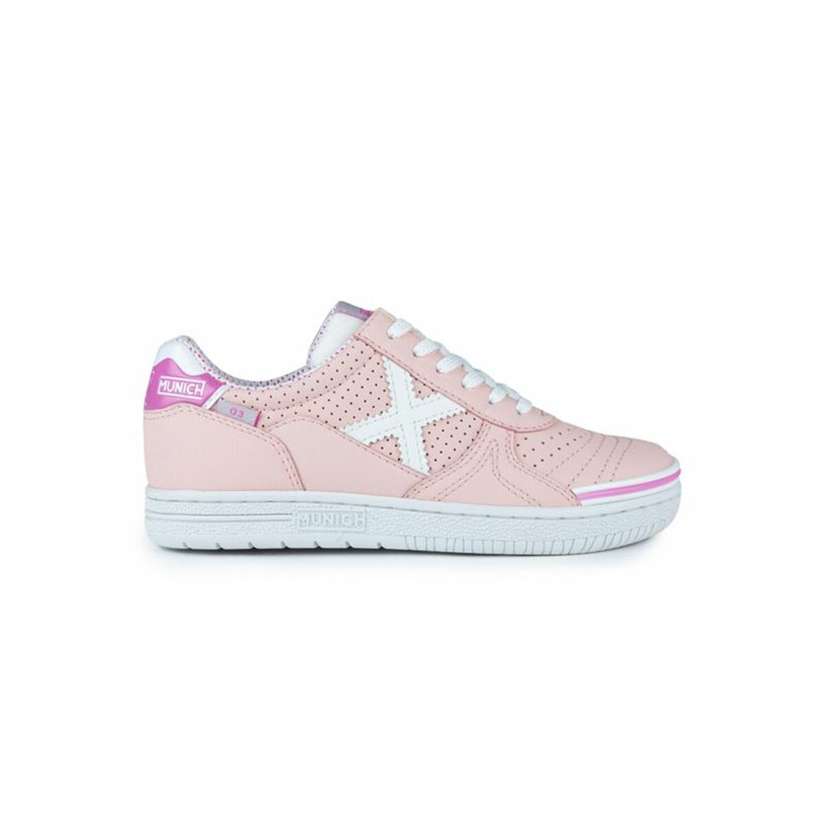 Hallenfußballschuhe für Kinder Munich G-3 Kid Profit 409 Rosa Für Kinder Unisex - AWK Flagship