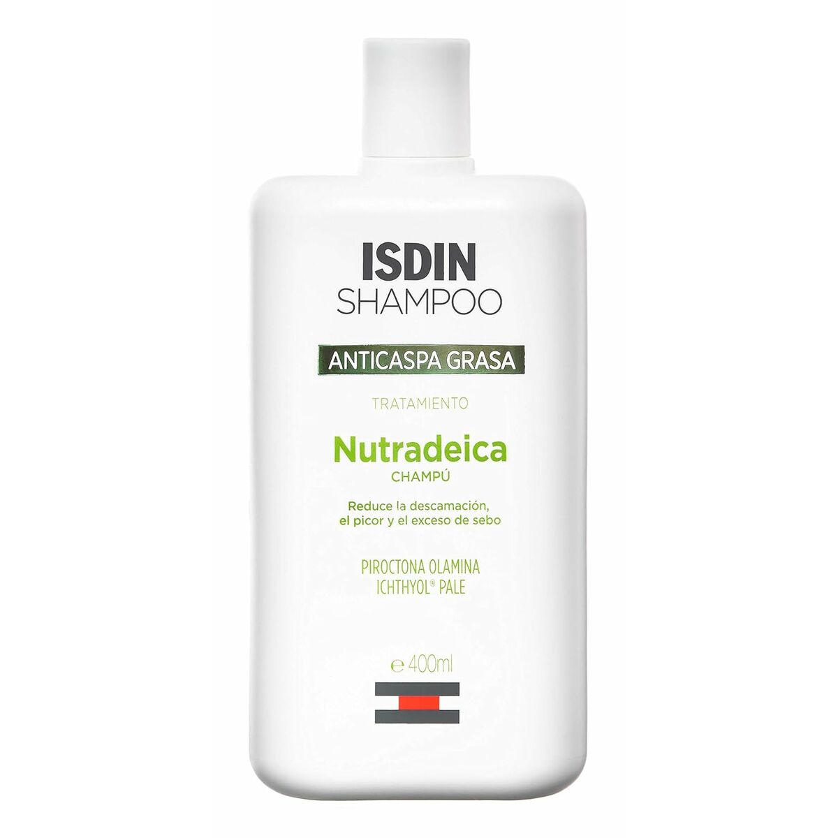 Shampoo für fettendes Haar Isdin Nutradeica Anti-Schuppen 400 ml - AWK Flagship