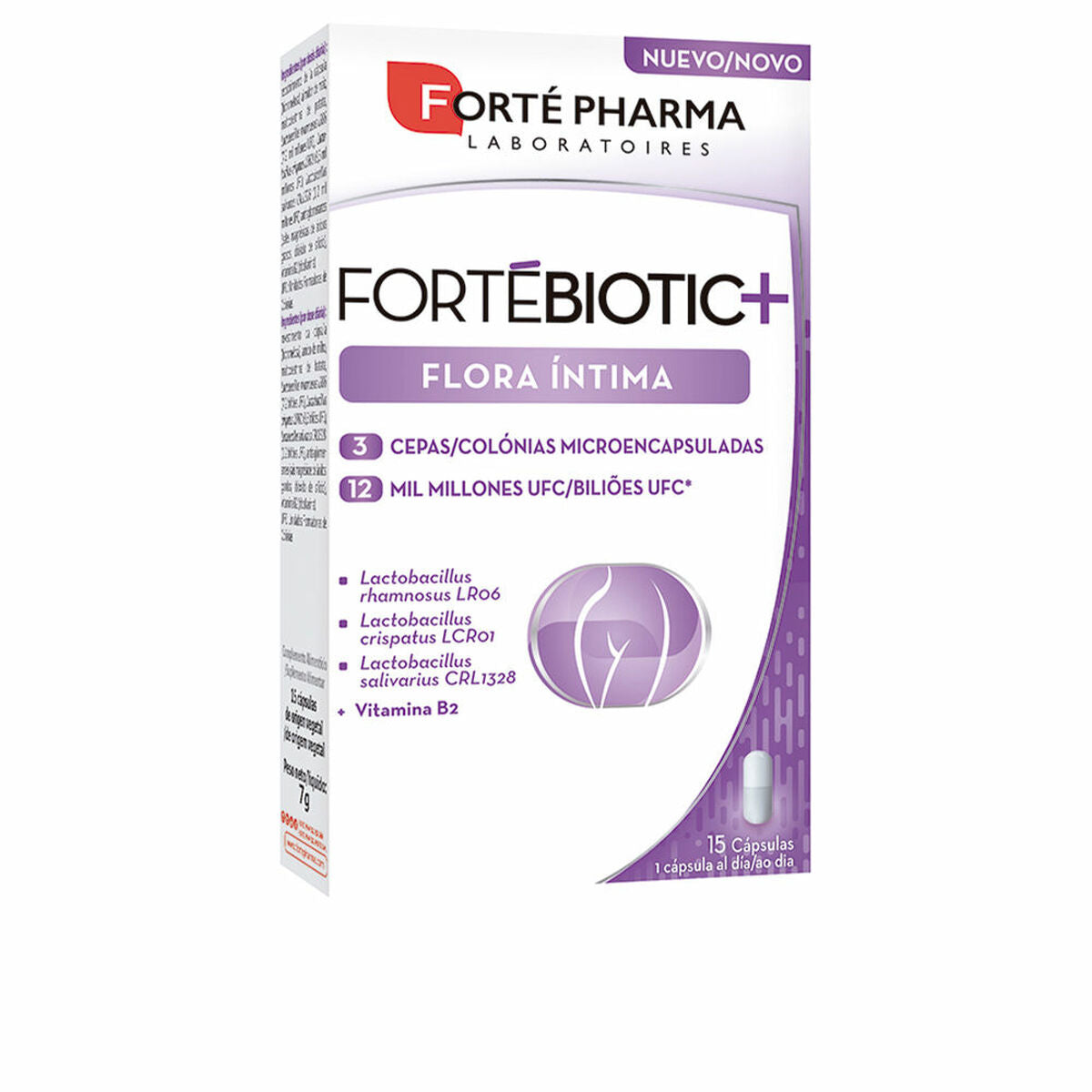 Nahrungsergänzungsmittel Forté Pharma Fortebiotic+ 15 Stück - AWK Flagship