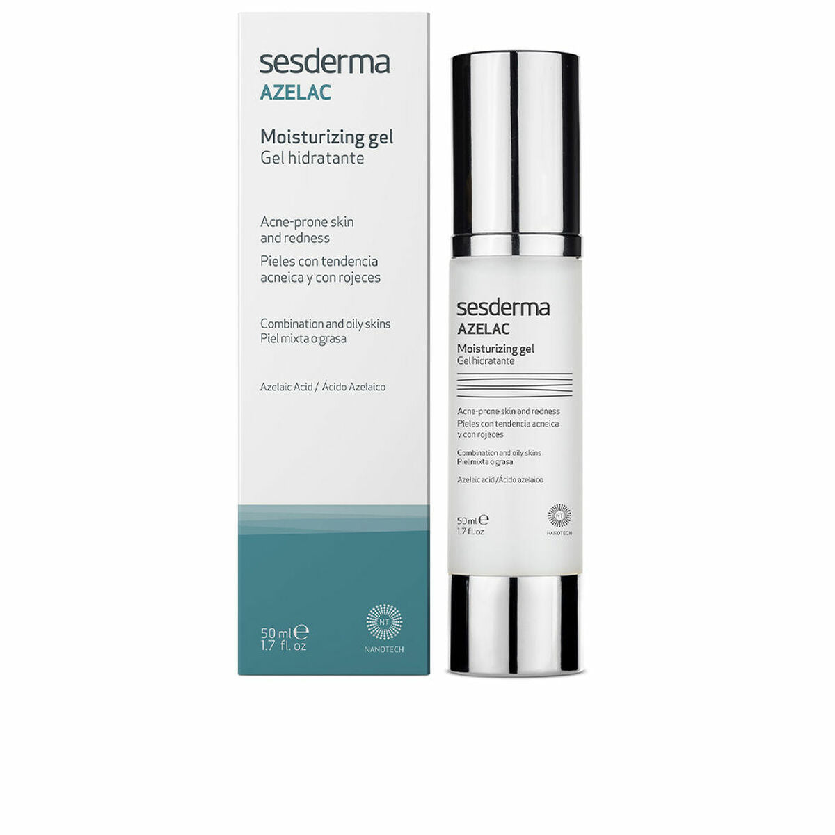 Feuchtigkeitsgel Sesderma Azelac Akne-anfällige Haut 50 ml - AWK Flagship