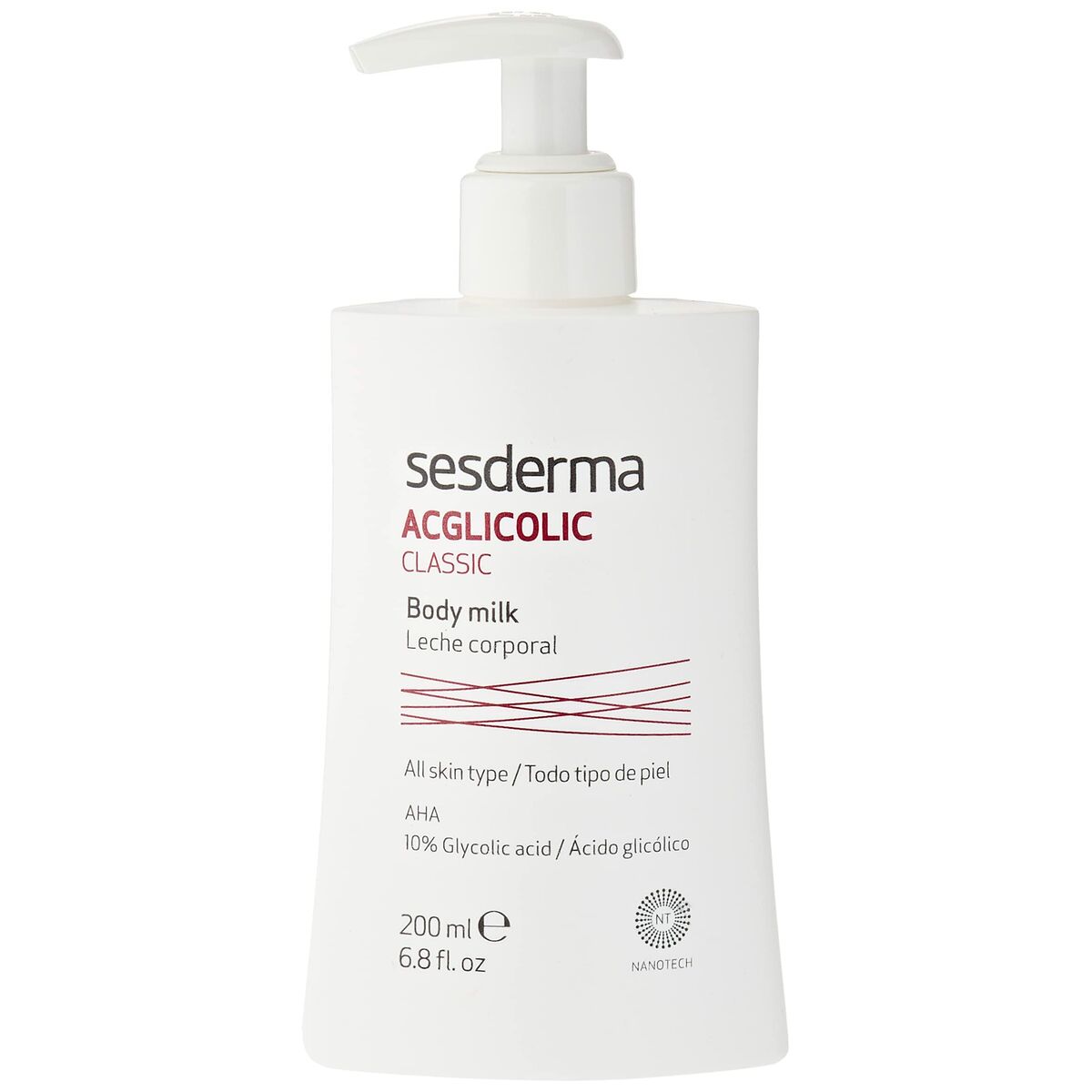 Body milk Sesderma Acglicolic 200 ml - AWK Flagship