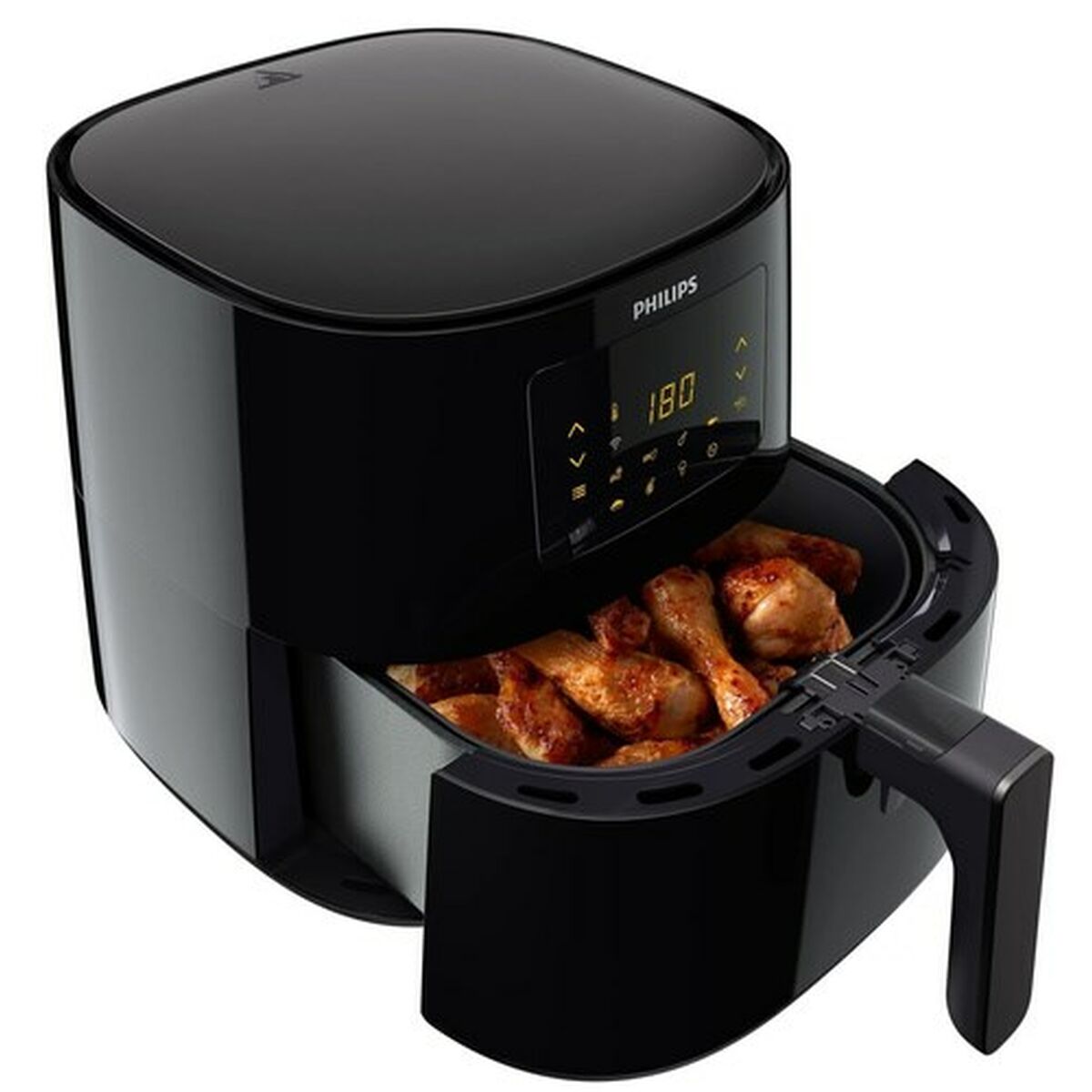 Heißluftfritteuse Philips HD9280/90 Schwarz 2000 W 6,2 L - AWK FlagshipAir Fryer Philips HD9280/90 Black 2000 W 6,2 L