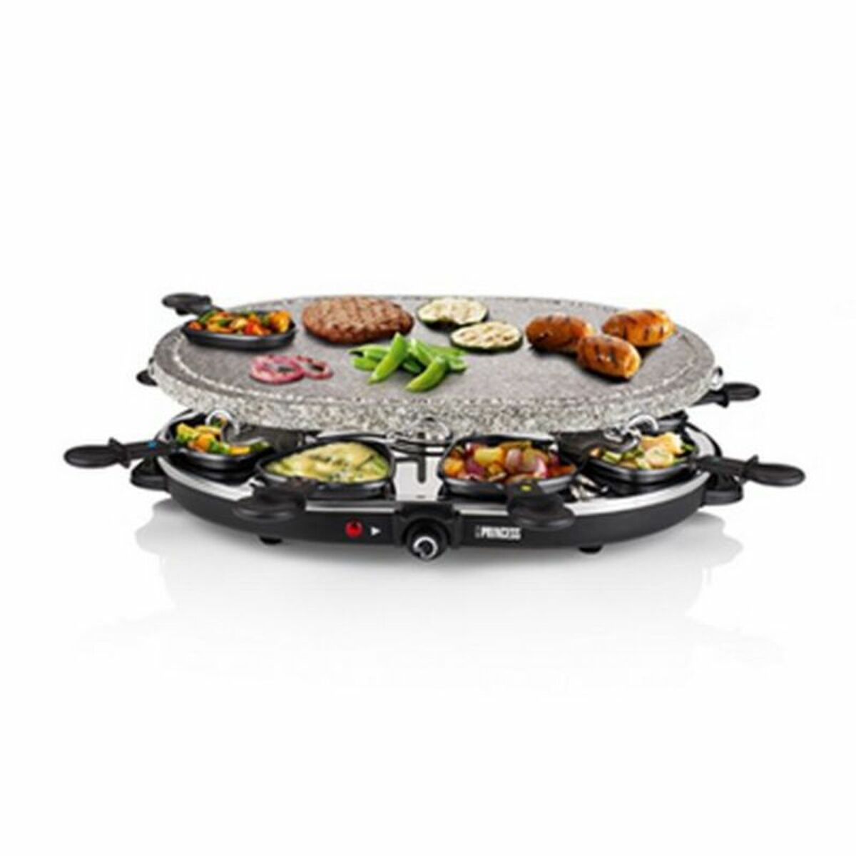 Grillpfanne Princess 8 Oval Stone Grill Party 1100W - AWK Flagship