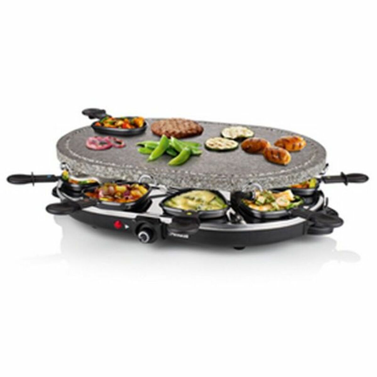 Grillpfanne Princess 8 Oval Stone Grill Party 1100W - AWK Flagship