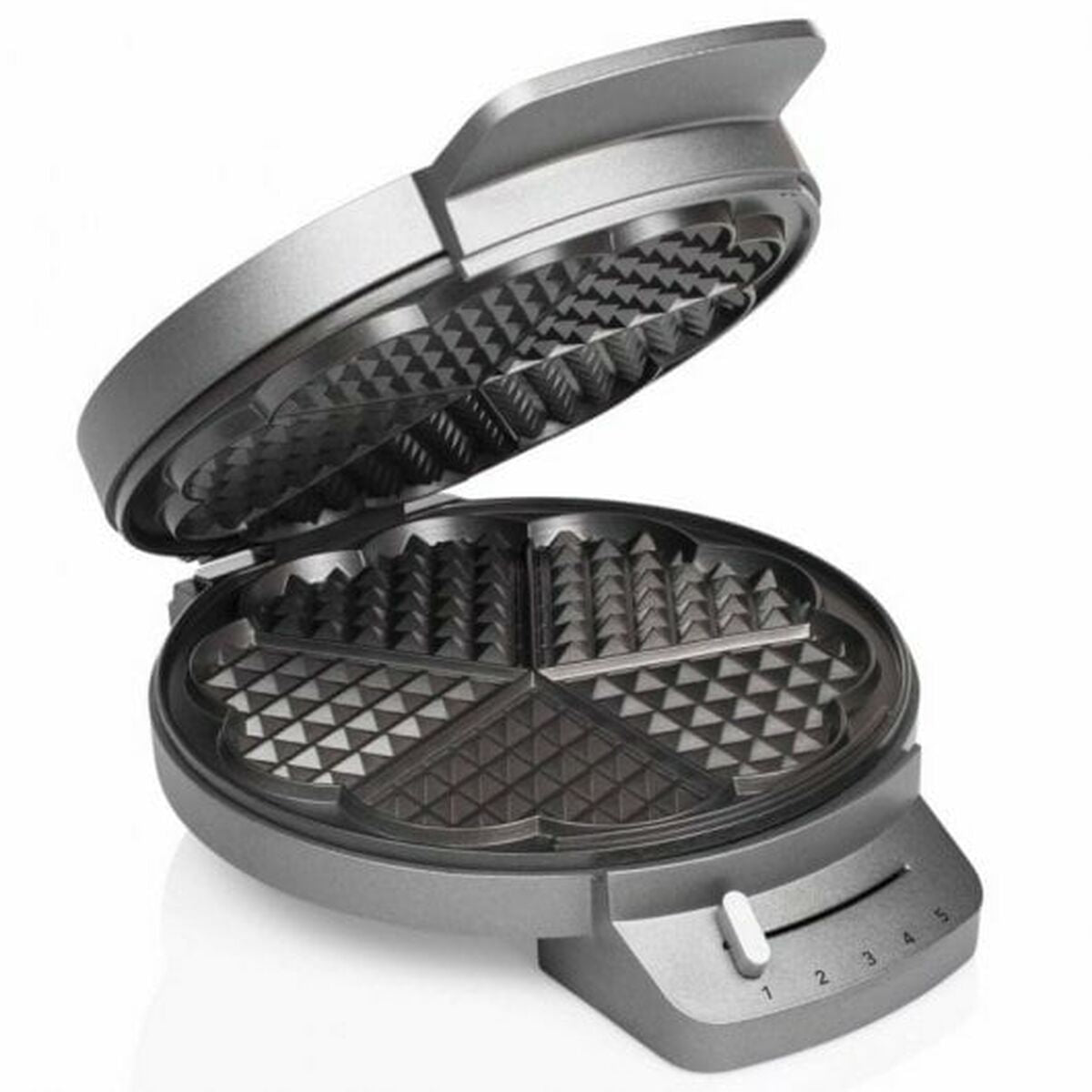 Waffeleisen Princess Princess 132380 Schwarz Silberfarben Stahl 1200 W - AWK Flagship