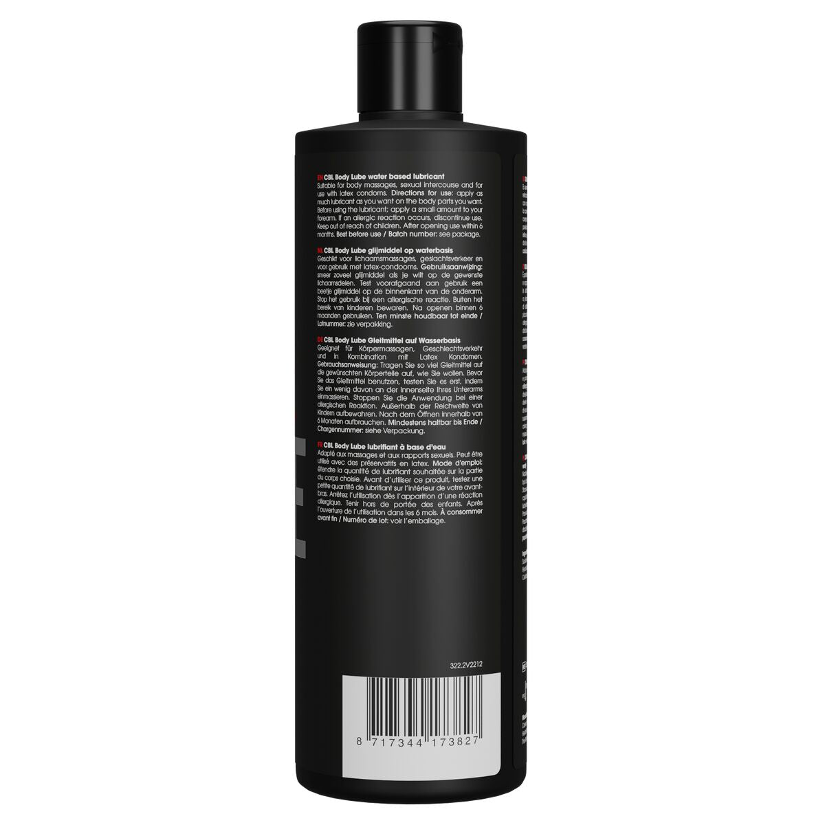 Ganzkörpergleitmittel auf Wasserbasis 500 ml Cobeco Body Lube 500 ml - AWK Flagship