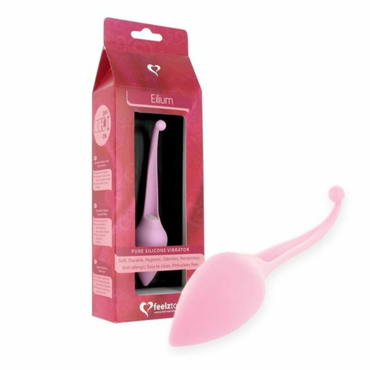 Vibro-Ei FeelzToys Eilium Rosa - AWK Flagship