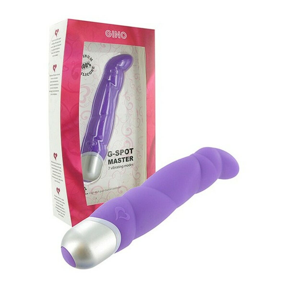 Gino Vibrator Lila FeelzToys E21306 - AWK Flagship