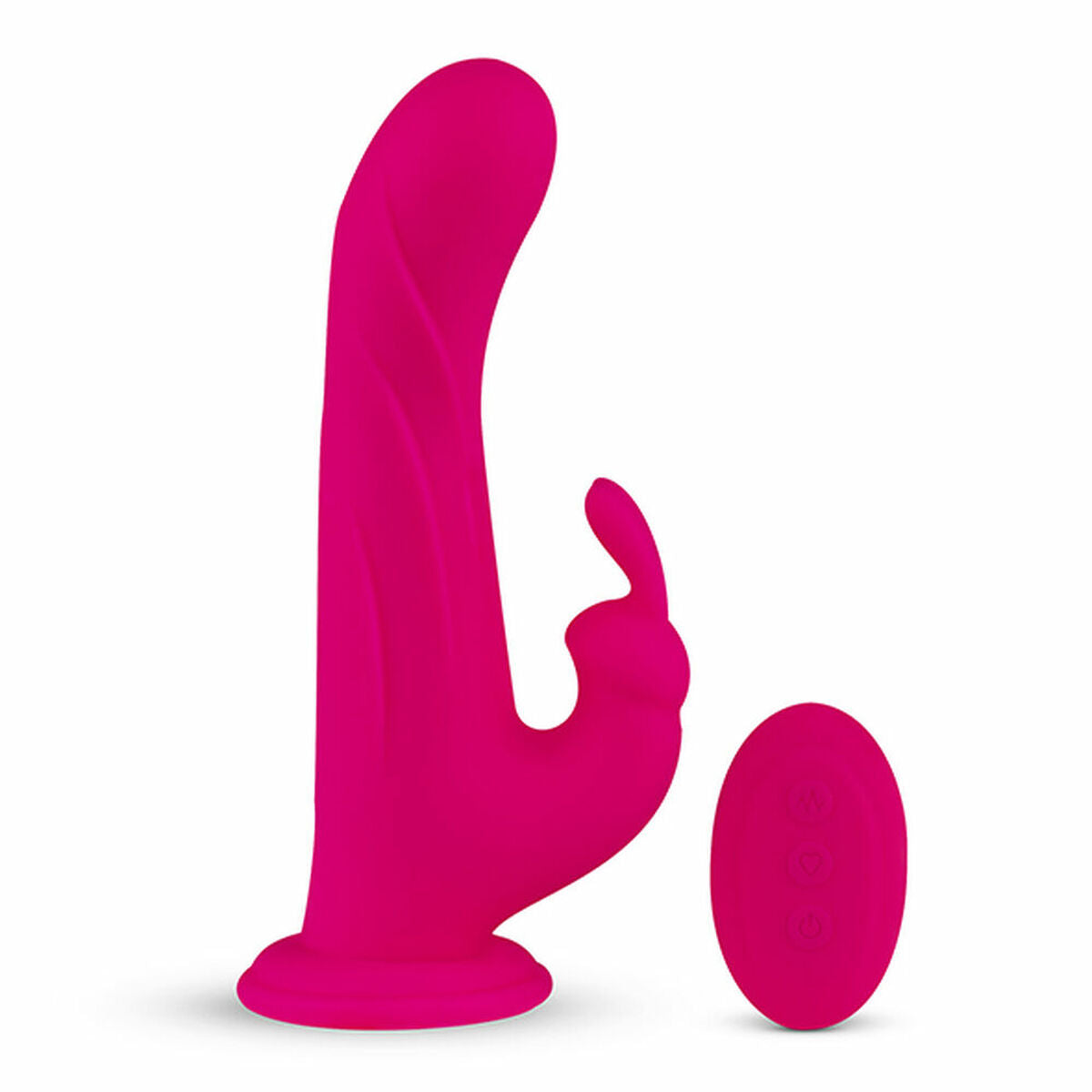 Rabbit Vibrator Whirl-Pulse & Remote Control  FeelzToys Pink - AWK Flagship