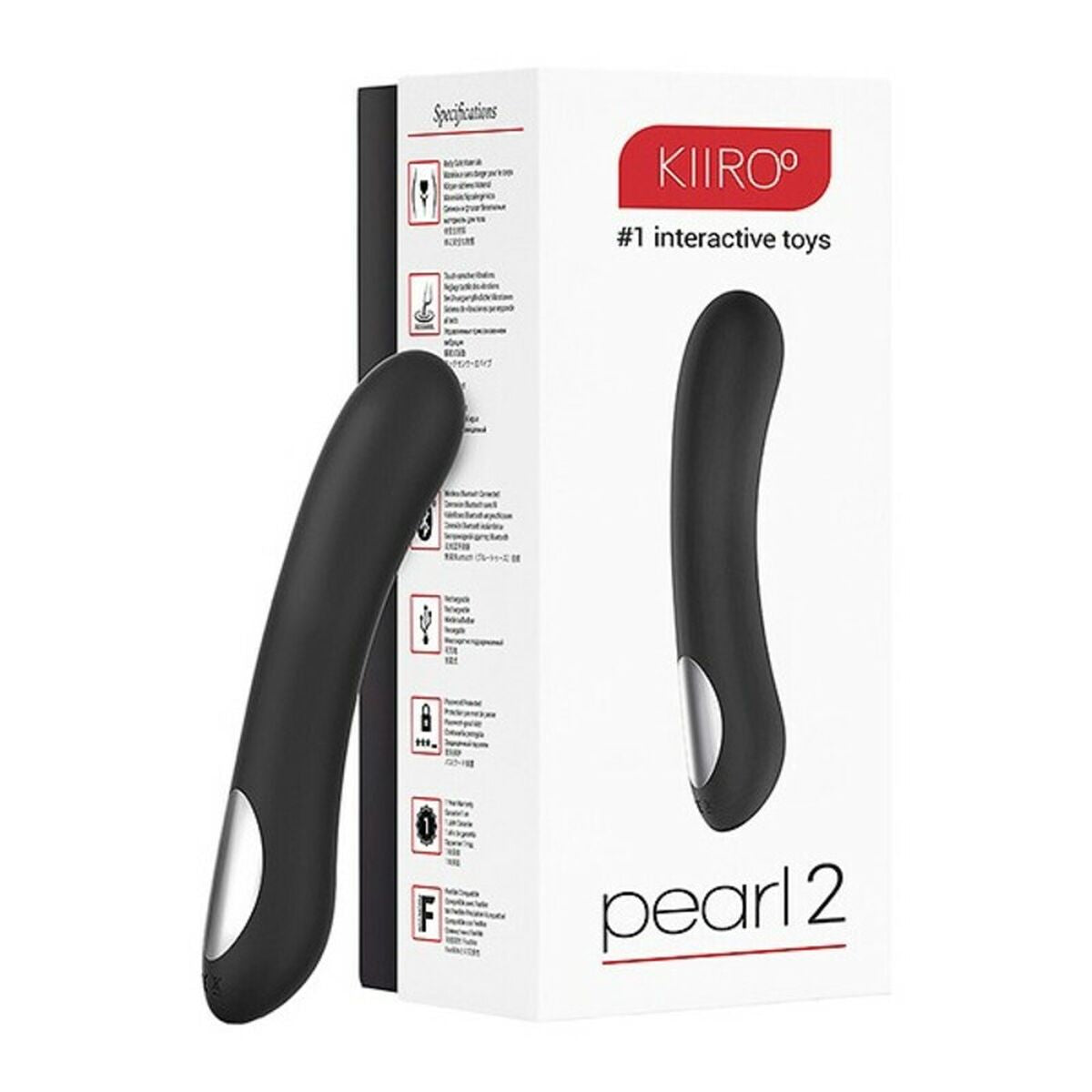 G-Punkt Vibrator Kiiroo Teledildonic Pearl Schwarz - AWK Flagship