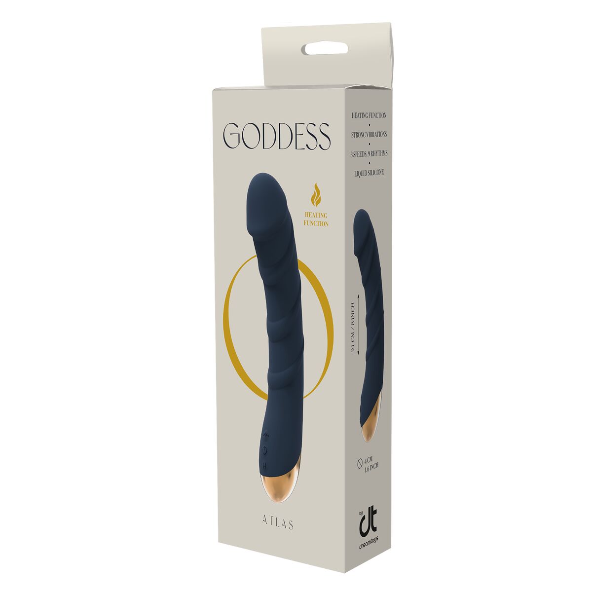 Vibrator Dream Toys Goddess Collection Blau - AWK Flagship