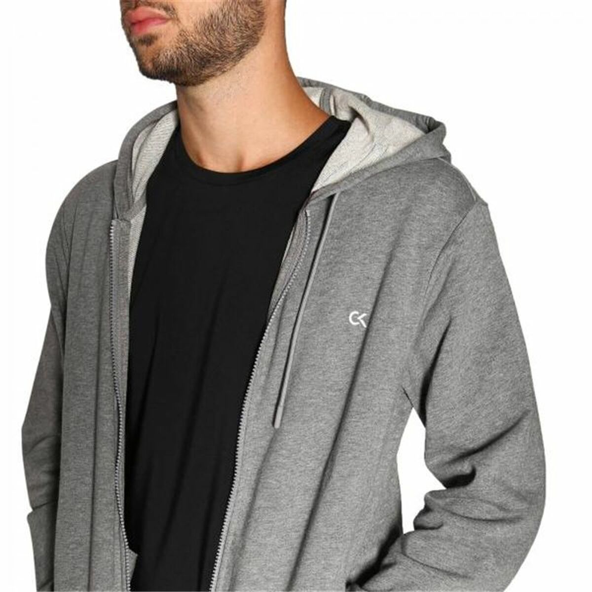 Sportjacke für Herren Calvin Klein Billaboard Fz  Dunkelgrau - AWK Flagship