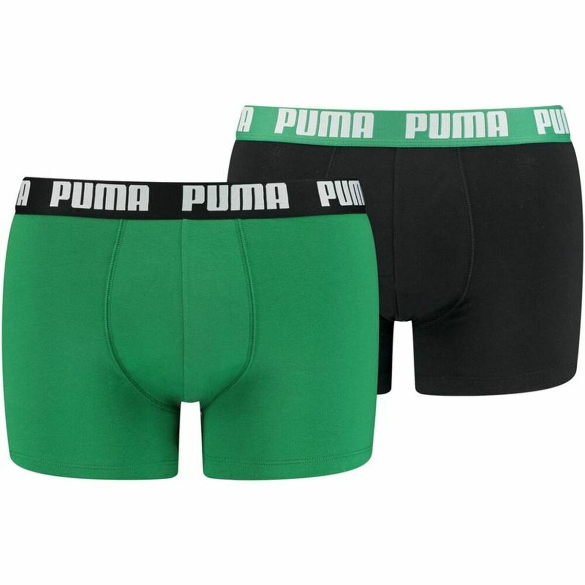 Herren-Boxershorts Puma 521015001-035 grün (2 uds) - AWK Flagship