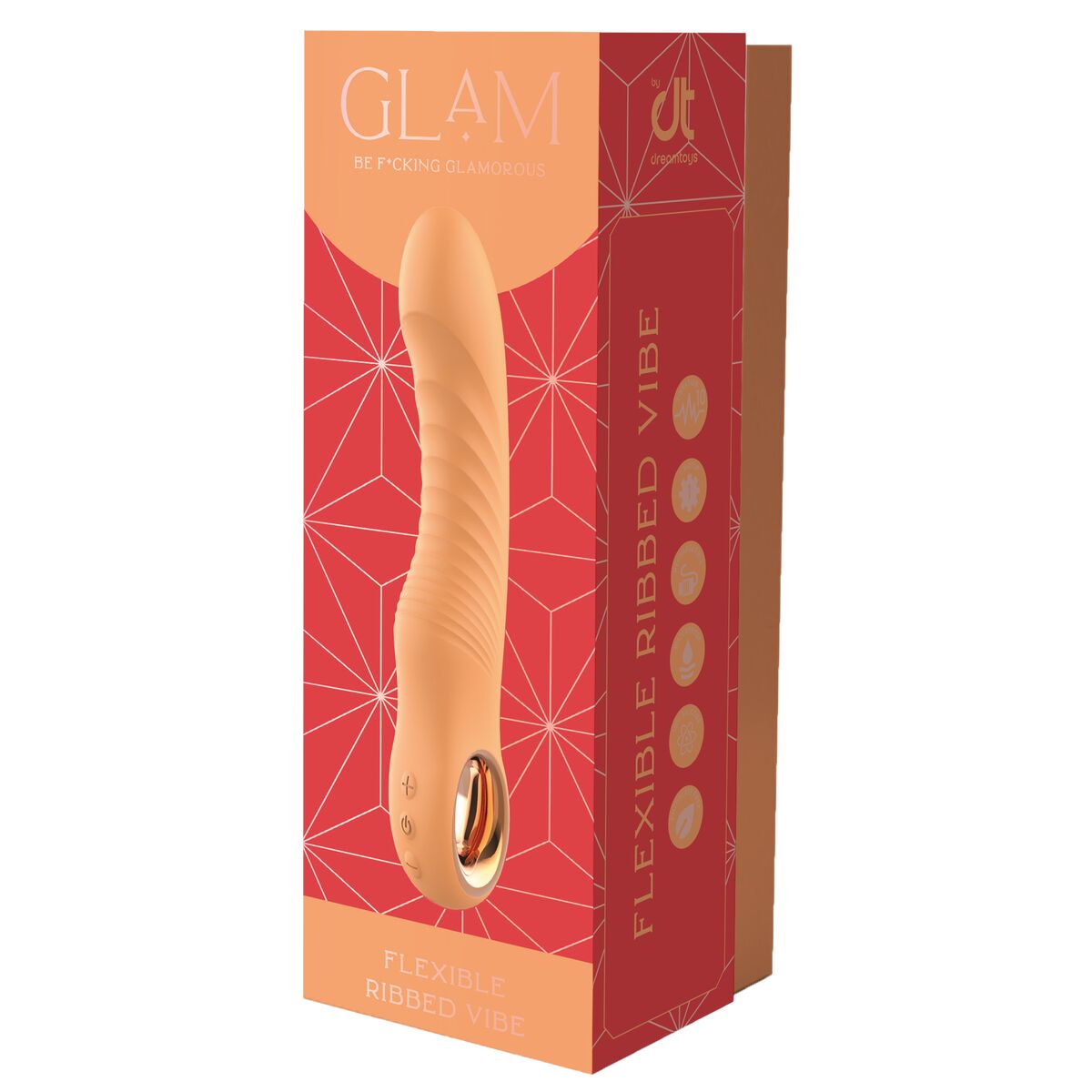 Vibrator Dream Toys Glam Orange - AWK Flagship