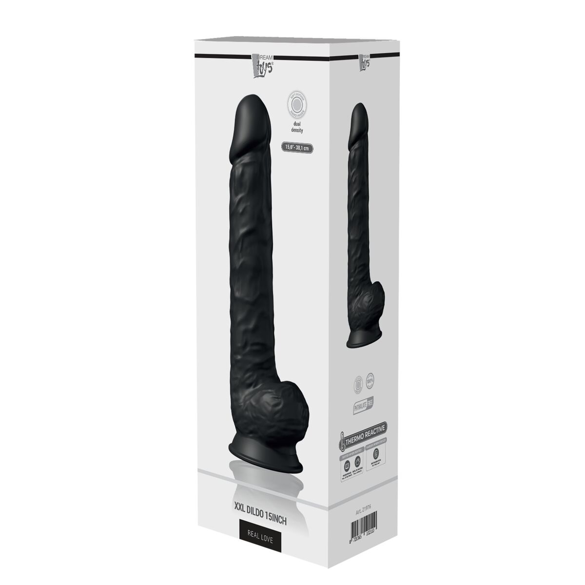 Natürlicher Dildo Dream Toys Real Love Silikon Ø 6,3 cm - AWK Flagship