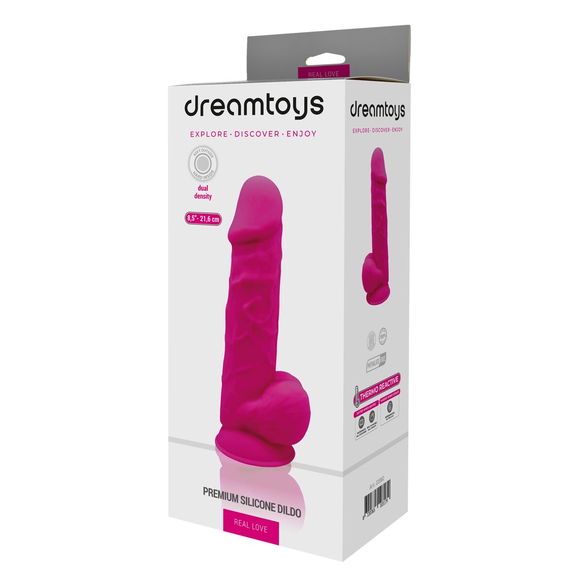 Vibrator Dream Toys Real Love Rosa Ø 5,1 cm - AWK Flagship