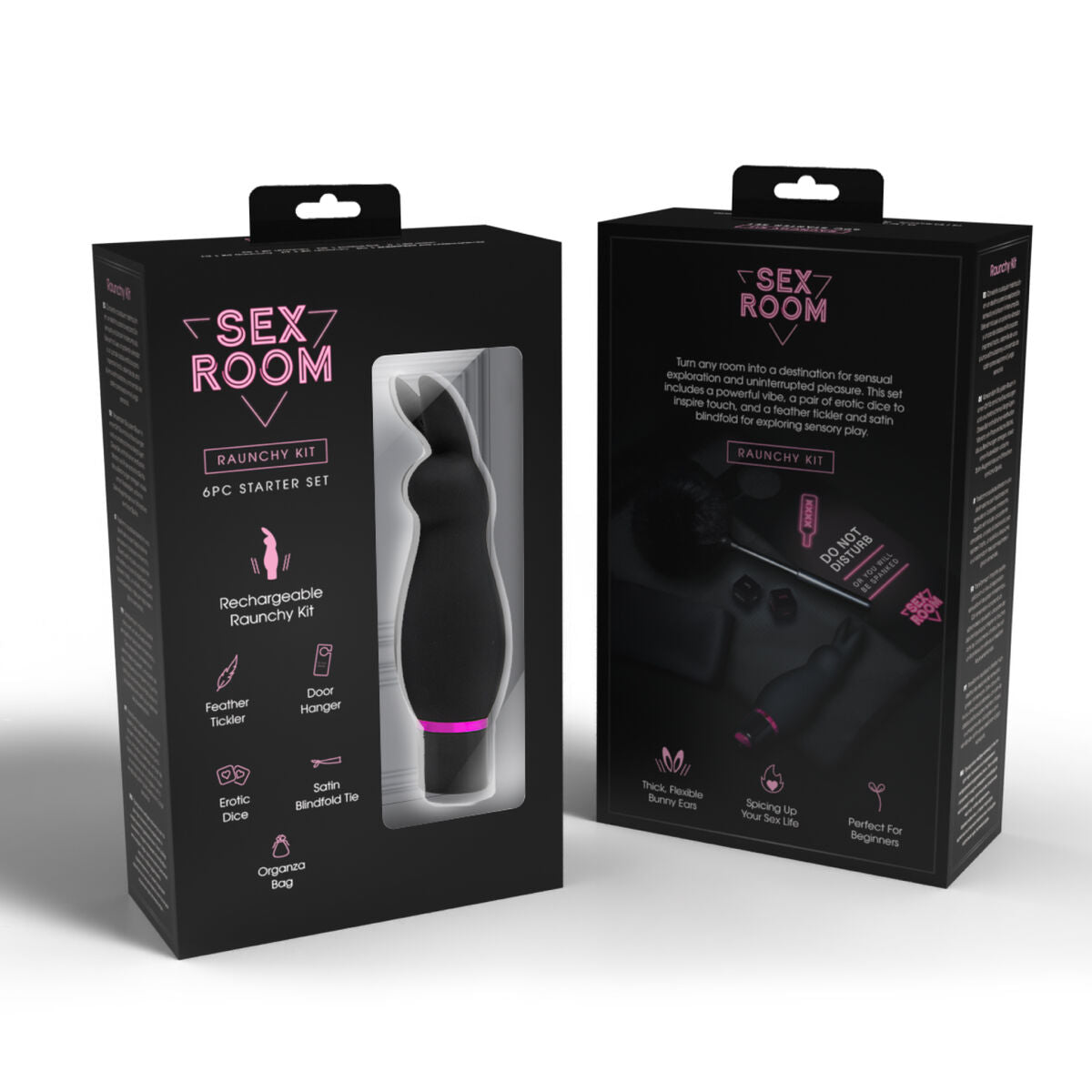 Klassischer Vibrator Dream Toys Sex Room Raunchy Kit Schwarz - AWK Flagship