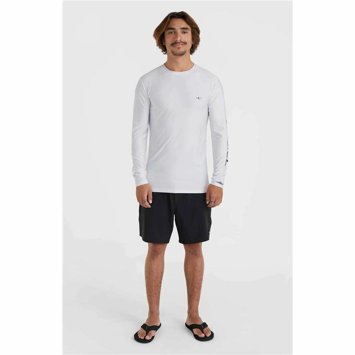 Kurzärmliges Sport T-Shirt O'Neill  Essentials L/Slv  Weiß - AWK Flagship