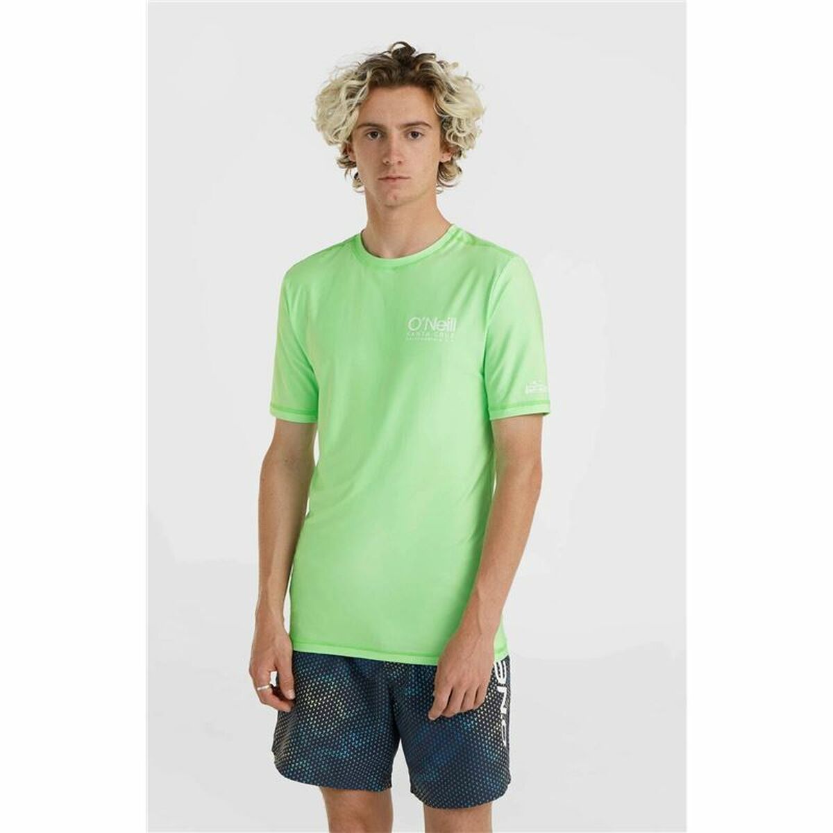 Kurzärmliges Sport T-Shirt O'Neill Cali S/Slv  Hellgrün - AWK Flagship