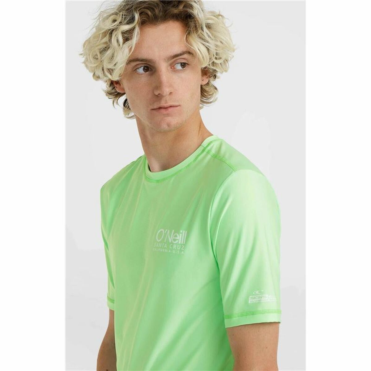 Kurzärmliges Sport T-Shirt O'Neill Cali S/Slv  Hellgrün - AWK Flagship