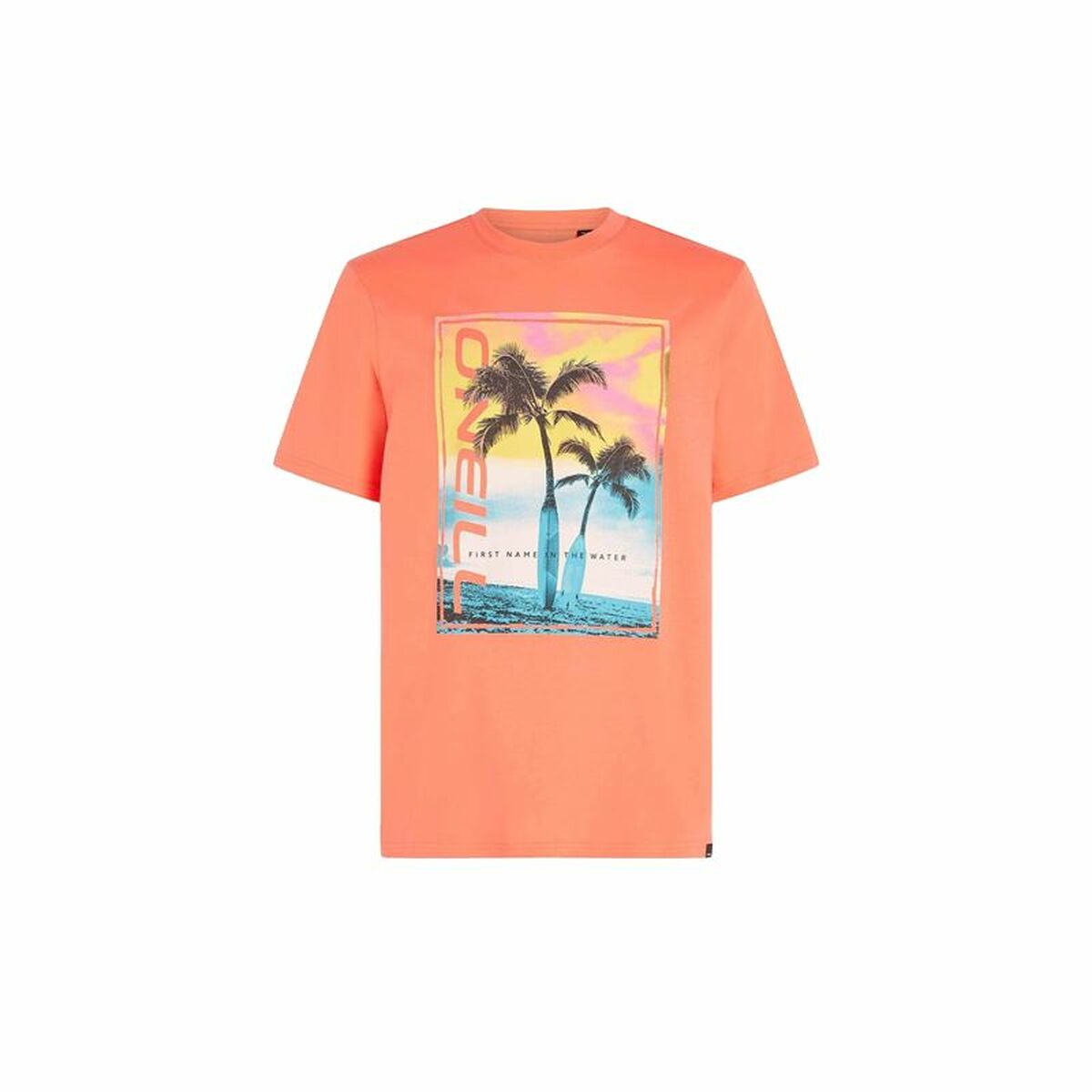 Herren Kurzarm-T-Shirt O'Neill Jack Neon Living Orange - AWK Flagship