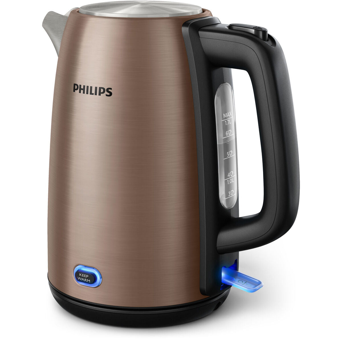 Wasserkocher Philips HD9355/92 Schwarz Kupfer Edelstahl 2060 W 1,7 L - AWK Flagship