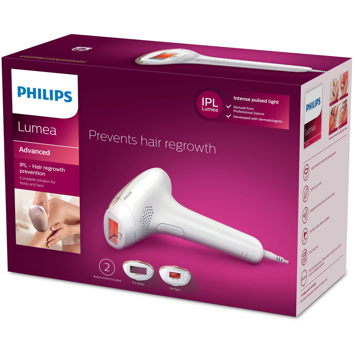 Elektrischer Epilierer mit Lichtimpulsen Philips Lumea Advanced SC1997/00 - AWK Flagship