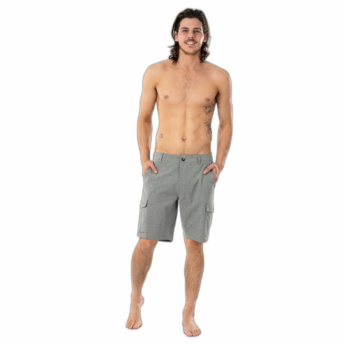 Sport Shorts Rip Curl Boardwalk Trail Grau Herren - AWK Flagship