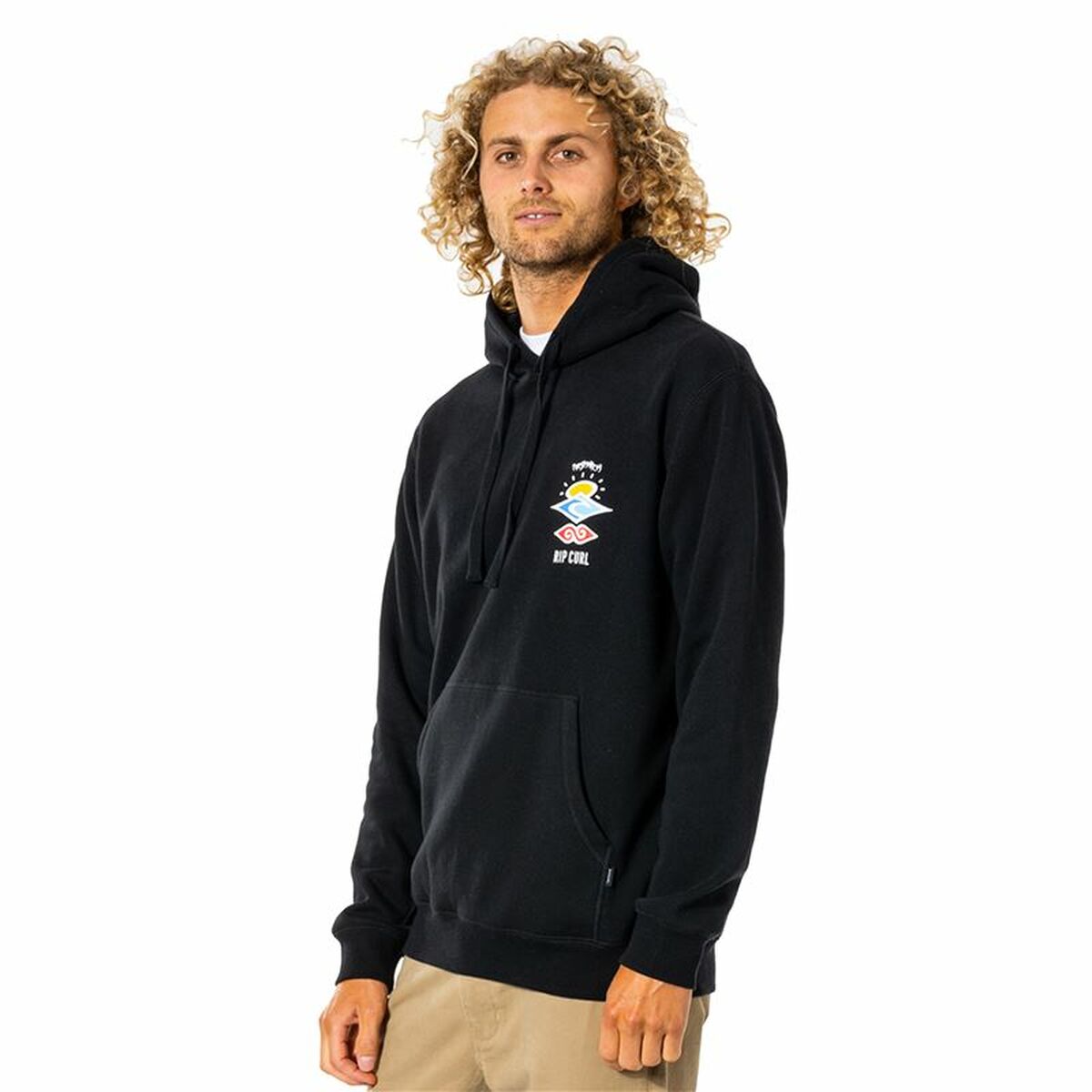 Sweater mit Kapuze Rip Curl Search Icon Schwarz - AWK Flagship